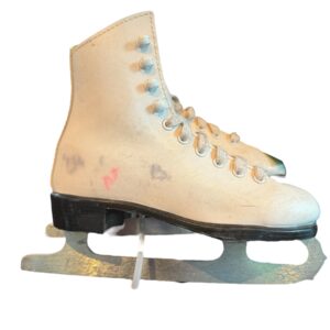 USED Lange Galaxy Figure Skates Size 1