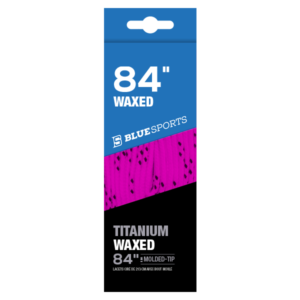 Blue Sports Laces Pink Waxed 84"