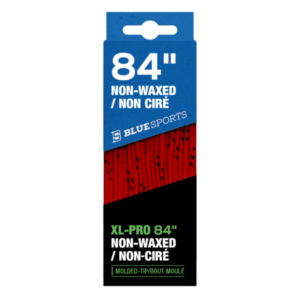 Blue Sports Laces Red Cloth 84"