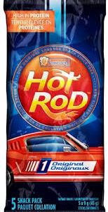 Hot Rods 5 Snack Pack 45g