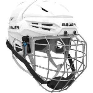 Bauer REAKT 55 Helmet Combo Med White