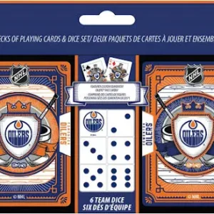 2pk Card & Dice Set Oilers