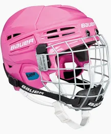 Bauer Prodigy Helmet Combo Yth Pink