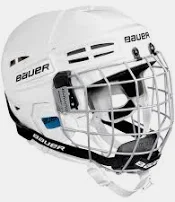 Bauer Prodigy Helmet Combo Yth White