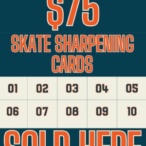 Skate Sharpening Card