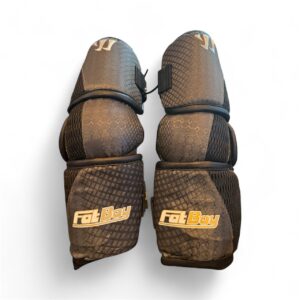 Used Warrior Fat Boy Lacrosse Elbow Pads Jr Med
