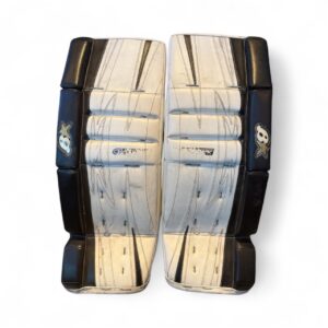 Used Brian's Zero G Goalie Pads Black / White  27+1
