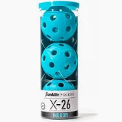 Franklin Indoor Pickleballs 3 Pack X-26 Blue
