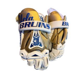 Used Brine " Team UCLA Bruins" Lacrosse Gloves 13"