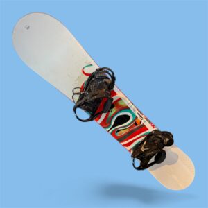 Used Burton Custom  Shaun White Superfly 2 Snowboard / K2 Auto Bindings 158CM